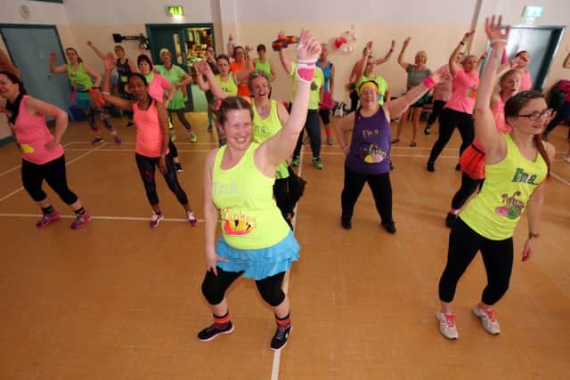 Six hour funkathon for charity, Acorn Community Centre, Waterlooville. The cash raised will be donated to SADS UK  Picture: Chris Moorhouse