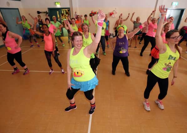 Six hour funkathon for charity, Acorn Community Centre, Waterlooville. The cash raised will be donated to SADS UK  Picture: Chris Moorhouse