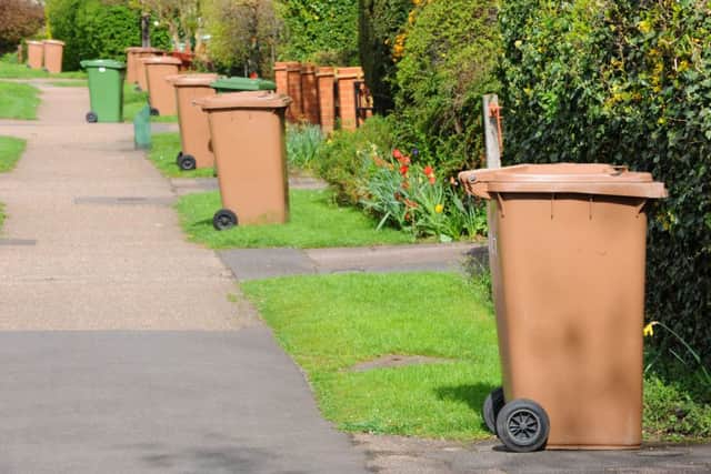 Zella is over the moon to have been given a brown bin by Gosport Borough Council