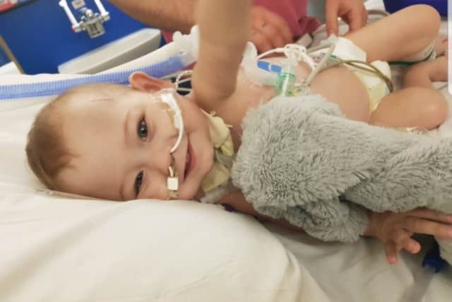 The last photo mum Hannah took of young Max, four days before he died on April 17, 2018