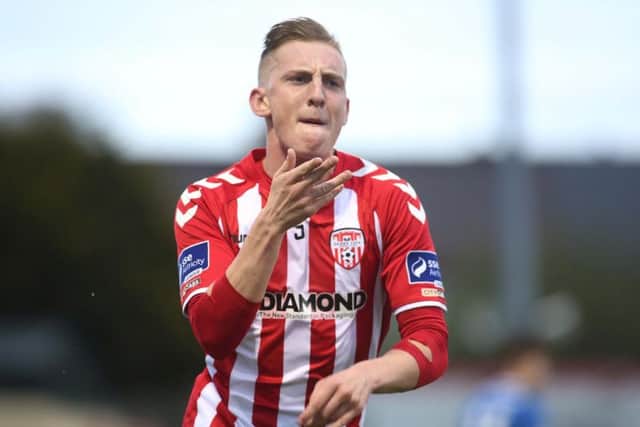 Derry City winger Ronan Curtis