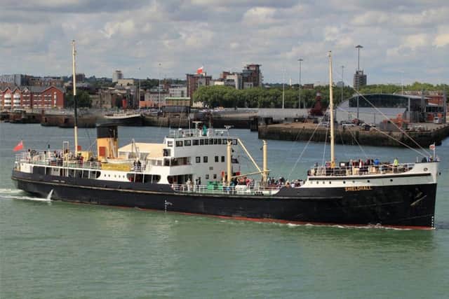 The SS Shieldhall.
