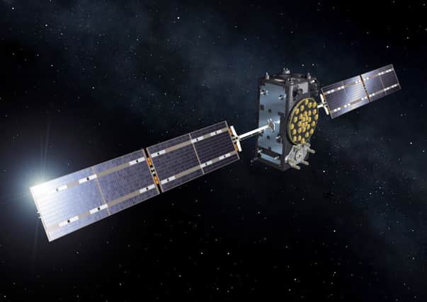 Artist's view of a Galileo Full Operational Capability (FOC) satellite