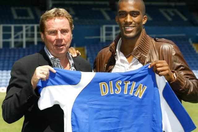 Harry Redknapp and Sylvain Distin