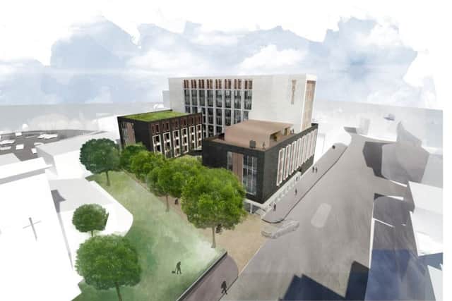 CGIs of the block of flats planned for Wellington Way
Picture: Bright Space Architects