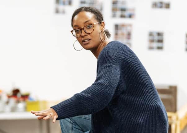 Director Tinuke Craig in rehearsal for random/generations. Picture by Manuel Harlan