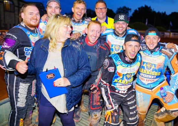 The victorious Wighlink Warriors team. Picture: Ian Groves
