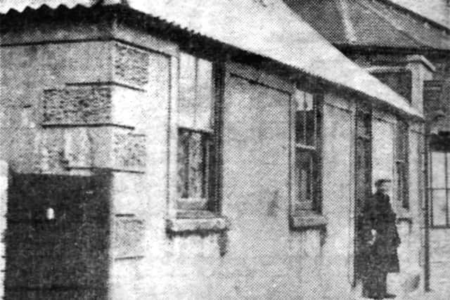 The old canal toll house which once stood on the corner of Upper Arundel Street and Railway View, Landport, Portsmouth.