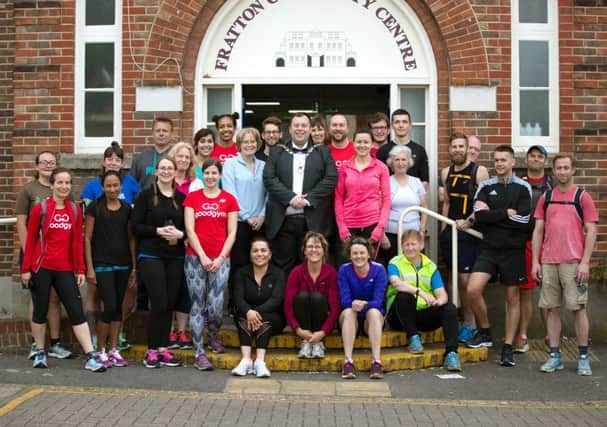 Runners at the launch of the new GoodGym Portsmouth - which combines exercise with good deeds. 
Picture: Portsmouth City Council