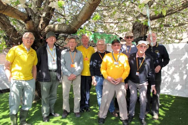 Gosport Men's Shed members helping out at Alverbridge Nursery
