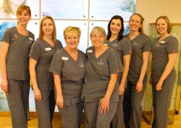 Nurses at the Wessex Dental Specialist Centre