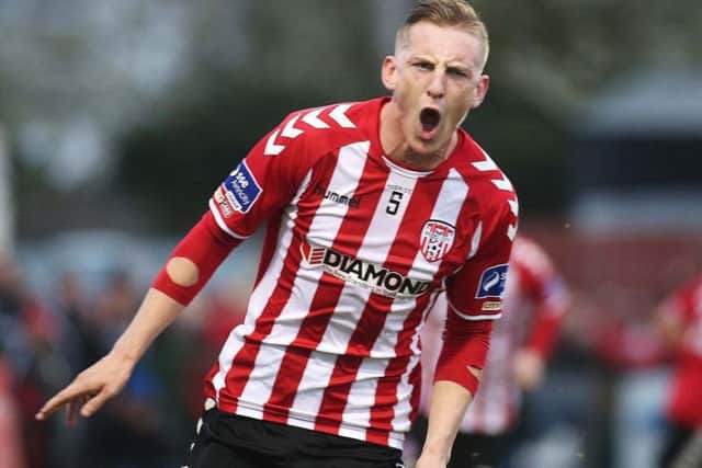 Derry City winger Ronan Curtis. Picture: Lorcan Dohery/presseye