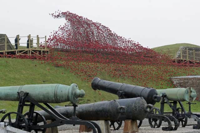 The Wave installation at Royal Armouries Fort Nelson. Picture: Ian Hargreaves