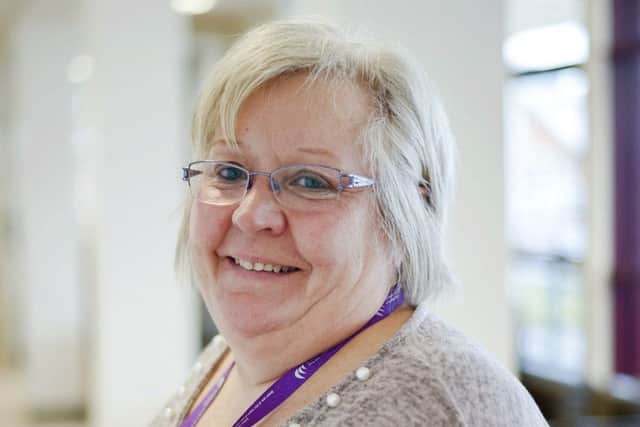 Sue Long, who joined the NHS as a chef 35 years ago, is now the facilities and premises manager for St Marys Hospital and St James Hospital, Portsmouth