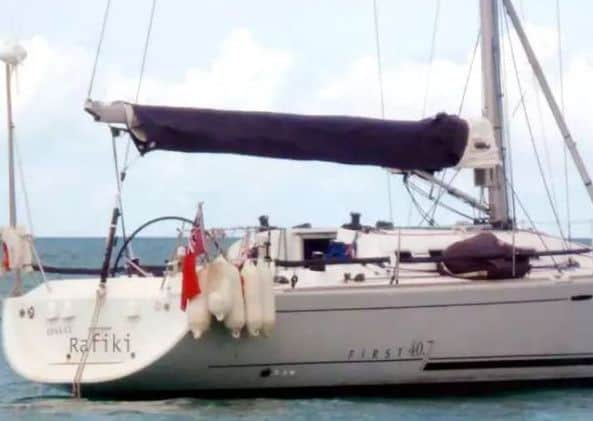 The Cheeki Rafiki yacht. Picture: Royal Yachting Association/PA Wire