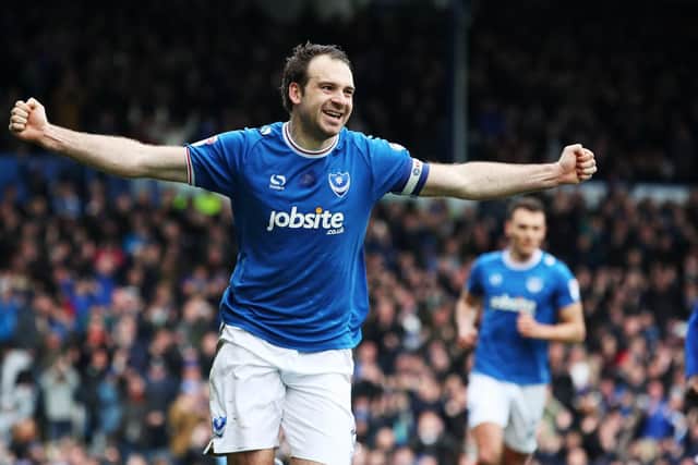 Can Brett Pitman repeat his goal heroics for Pompey next season?
