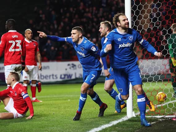 A Josh Magennis own goal handed Pompey a 1-0 win at Charlton
