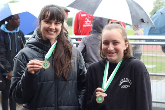 Serena Vincent and Gabriella Jones. Picture: David Brawn