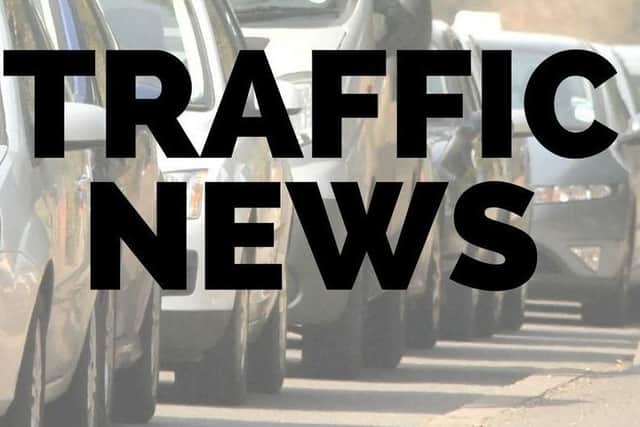 There are queues on the A27