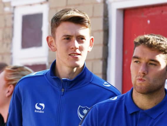 Former Pompey players Ben Tollitt (left) and Adam Buxton (right) are back in the Football League.