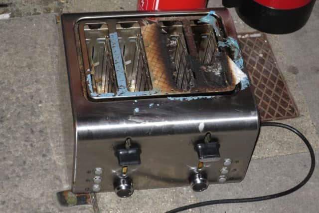 305 grills and toasters have caught fire in Hampshire in the last five years