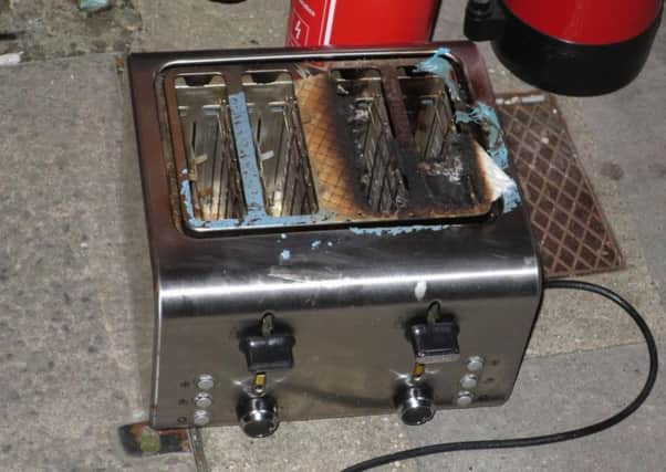 305 grills and toasters have caught fire in Hampshire in the last five years