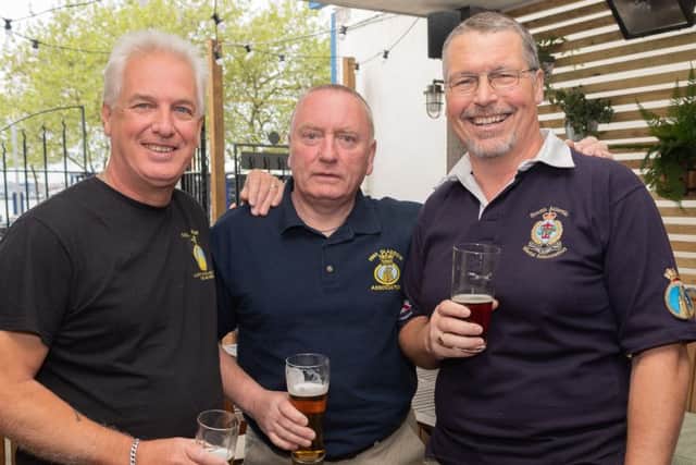 Jess Owens, Pete MacRory and Bill Armitage Picture: Keith Woodland