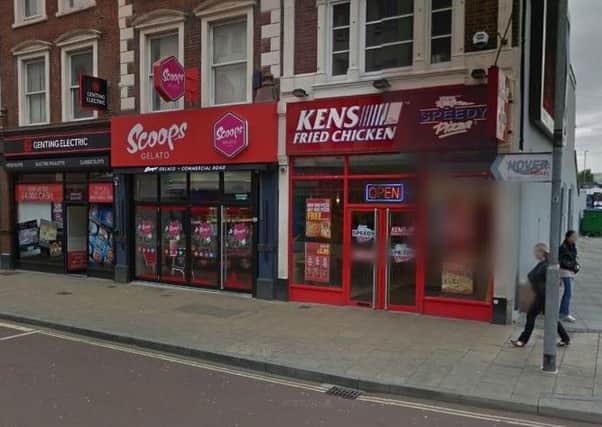 Ken's Fried Chicken close to where the woman was last spotted. Photo: Google
