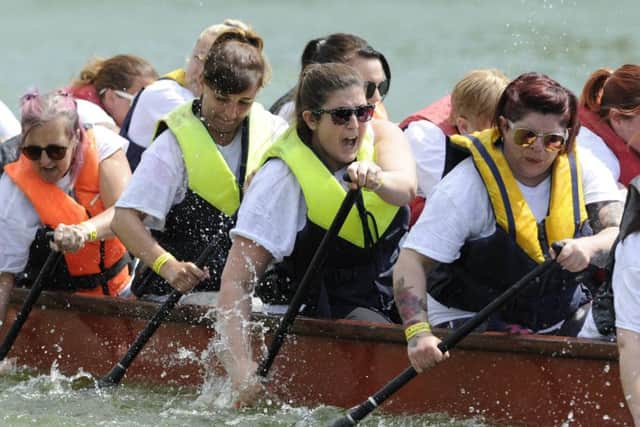 Sassy Ladies on the water 
Picture: Ian Hargreaves (180478-9)