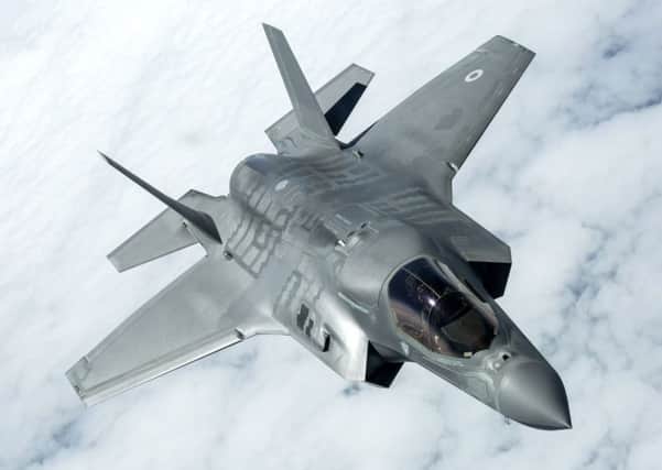 Britain's new supersonic 'stealth' strike fighter, the F-35B Lightning II - SAC Tim Laurence/MoD Crown Copyright/PA Wire