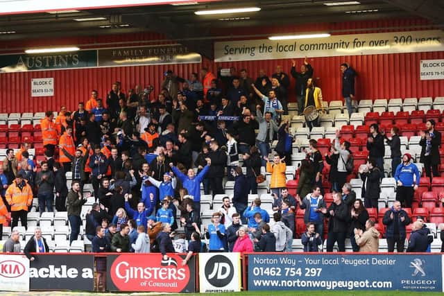 Pompey fans sung well past the final whistle in the previous trip to Stevanage in March 2017.