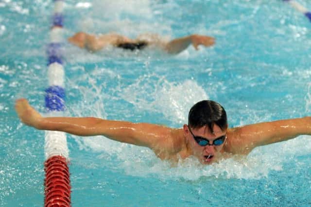 Havant & Waterlooville Swimming Club's Chris Hunt at a Horizon Leisure Centre pool.
Picture: Mick Young
PPP-160201-173651006