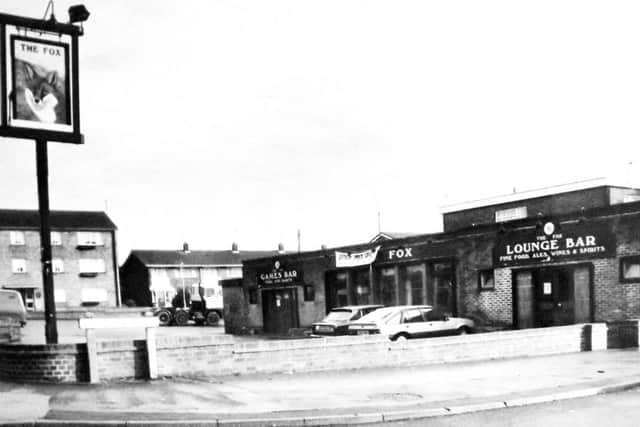 The Fox at West Leigh, Havant. There was a time when there were many pubs on the Leigh Park estate. Most, like The Fox, have closed.
