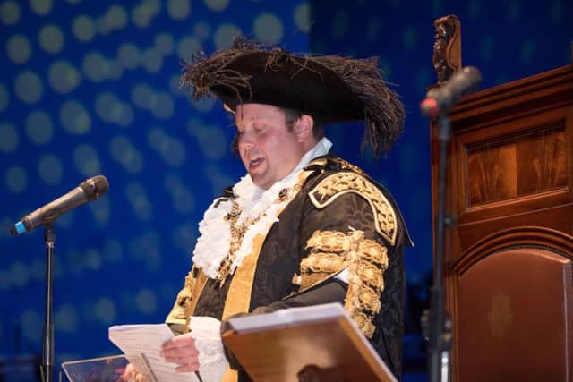 Portsmouth mayor-making 2018
Conservative Cllr Lee Mason is the new Lord Mayor of Portsmouth and his mum Sylvia is the Lady Mayoress
Picture: Vernon Nash