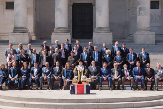 The formal photograph of the Full Council Picture: Vernon Nash