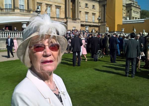 Jean Louth, from Portsmouth, attended the Queen's Garden Party at Buckingham Palace earlier this week
