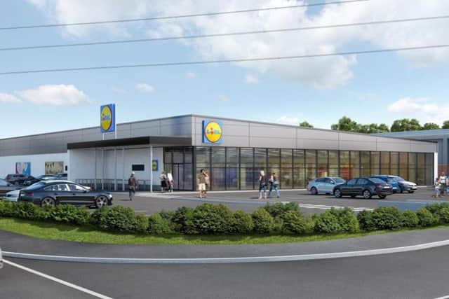 Lidl launches plan to close 14 businesses and build new store. The Apex Centre in Fareham PPP-171213-150957001
