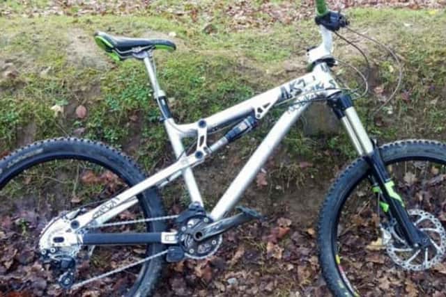 Rob Blakely's stolen bike