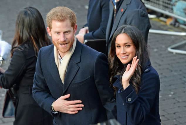 Cheryl is concerned for Meghan following her family scandals but can't wait for the wedding Picture: Joe Giddens/PA Wire