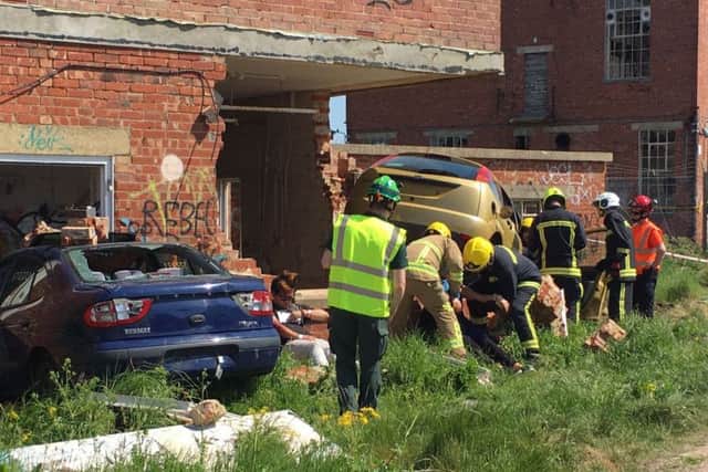 Disaster simultation in Eastney, Portsmouth May 15, 2018  Simex  Joint event run by university and RedR and Simex  Picture: Tom Cotterill