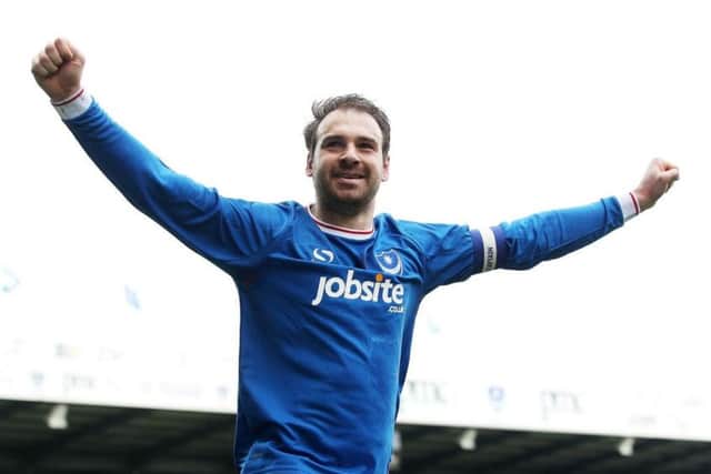 Brett Pitman finished the season as Pompey's top scorer with 25 goals