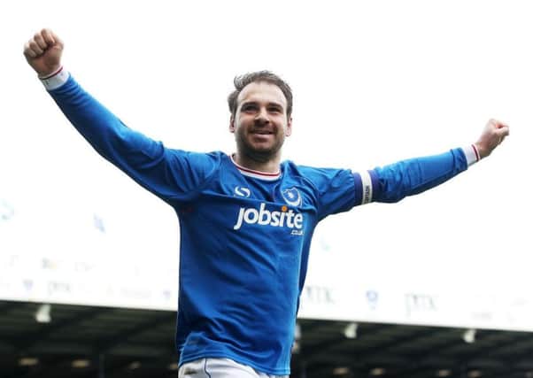 Brett Pitman finished the season as Pompey's top scorer with 25 goals