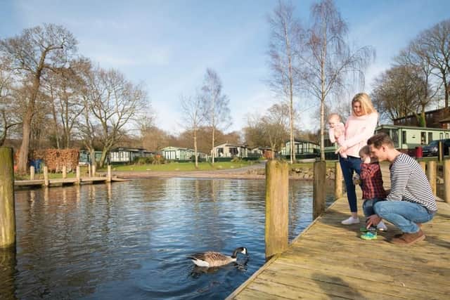 The Fallbarrow holiday homes border the eastern shore of Windermere.