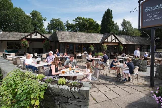 Super fare was served up at the Boathouse Bar and Restaurant.