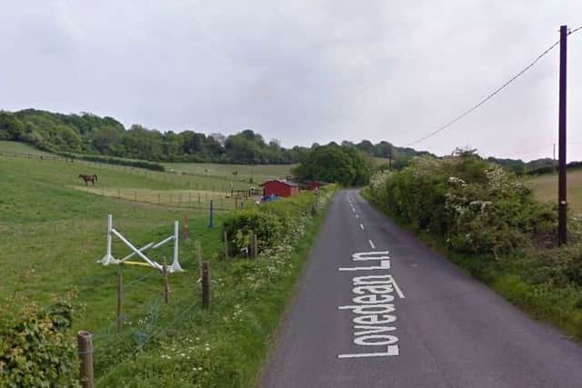 Lovedean Lane, Waterlooville. Picture: Google Street view