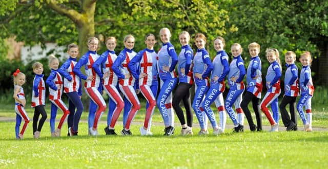 A group of young dancers from the Timestep Academy of Dance and Performing Arts are representing England in the Dance World Cup in Barcelona next year. Picture by: Malcolm Wells (180517-5067)