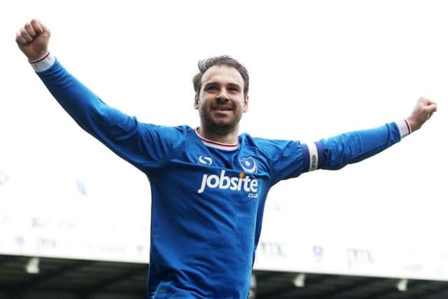 Brett Pitman finished the season as Pompey's top scorer with 25 goals