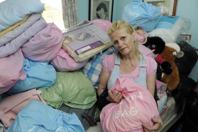 Diane Stevens's Hilsea flat is infested by mice Picture: Ian Hargreaves (180481-1)