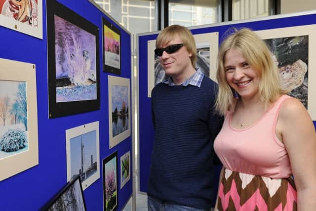 From left -  David Shervill and Elena Sommers.
Picture Ian Hargreaves  (180479-1)