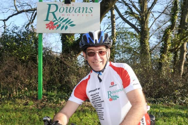 Pete Plowman from Stamshaw who donated his bike to Rob